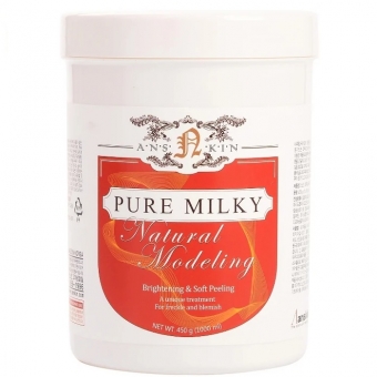 Альгинатная осветляющая маска Anskin Pure Milky Modeling Mask 